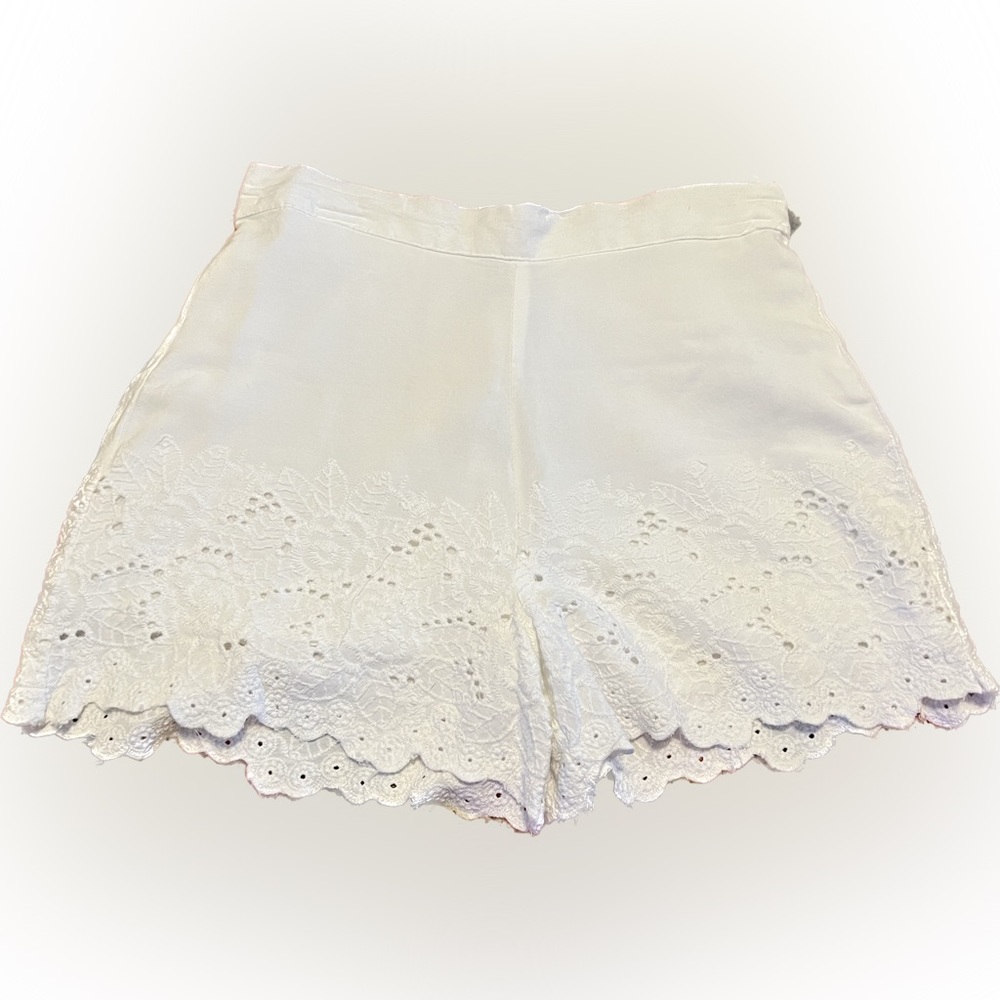 NWOT Womens High waisted knit shorts size M